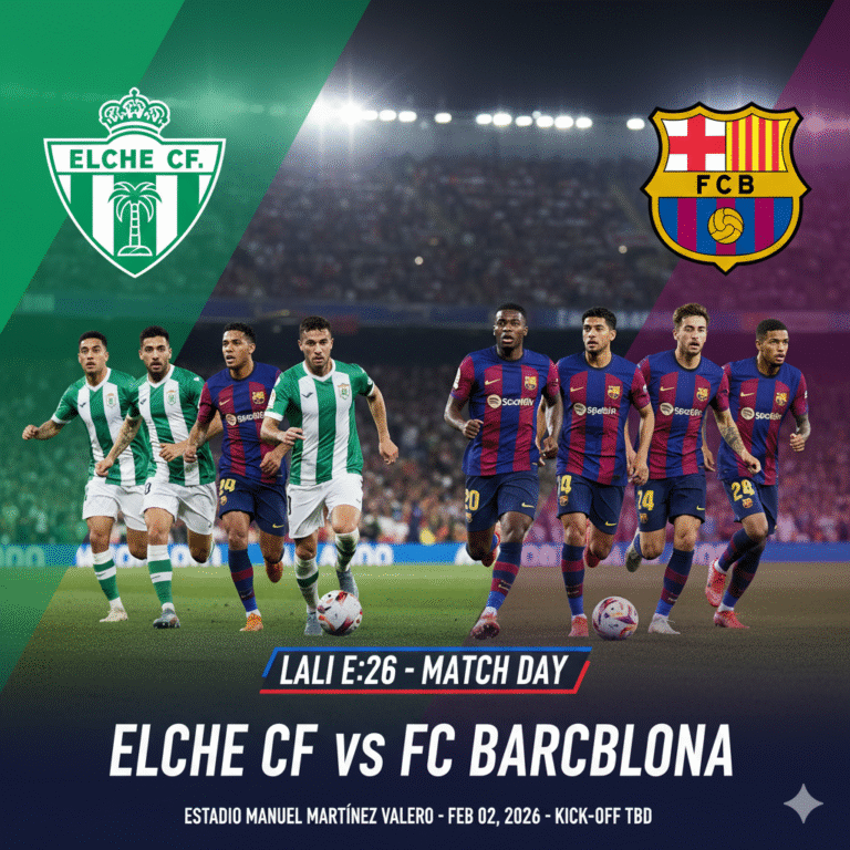 Barcelona Beat Elche 3-1 in Dominant Home Victory
