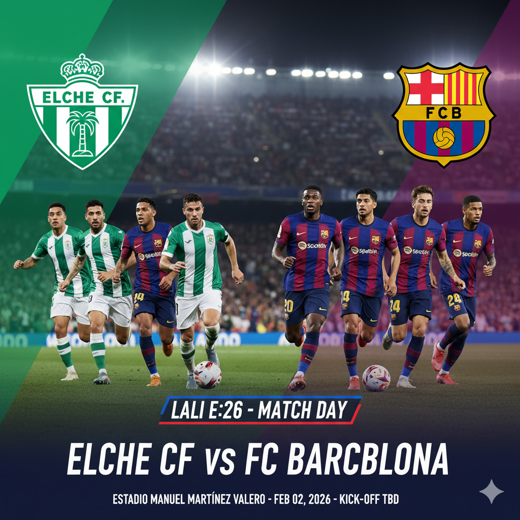 Barcelona vs Elche